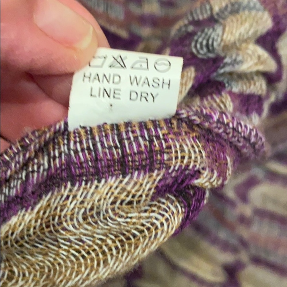 Scarf. Multi colored. Polyester. - Picture 6 of 8